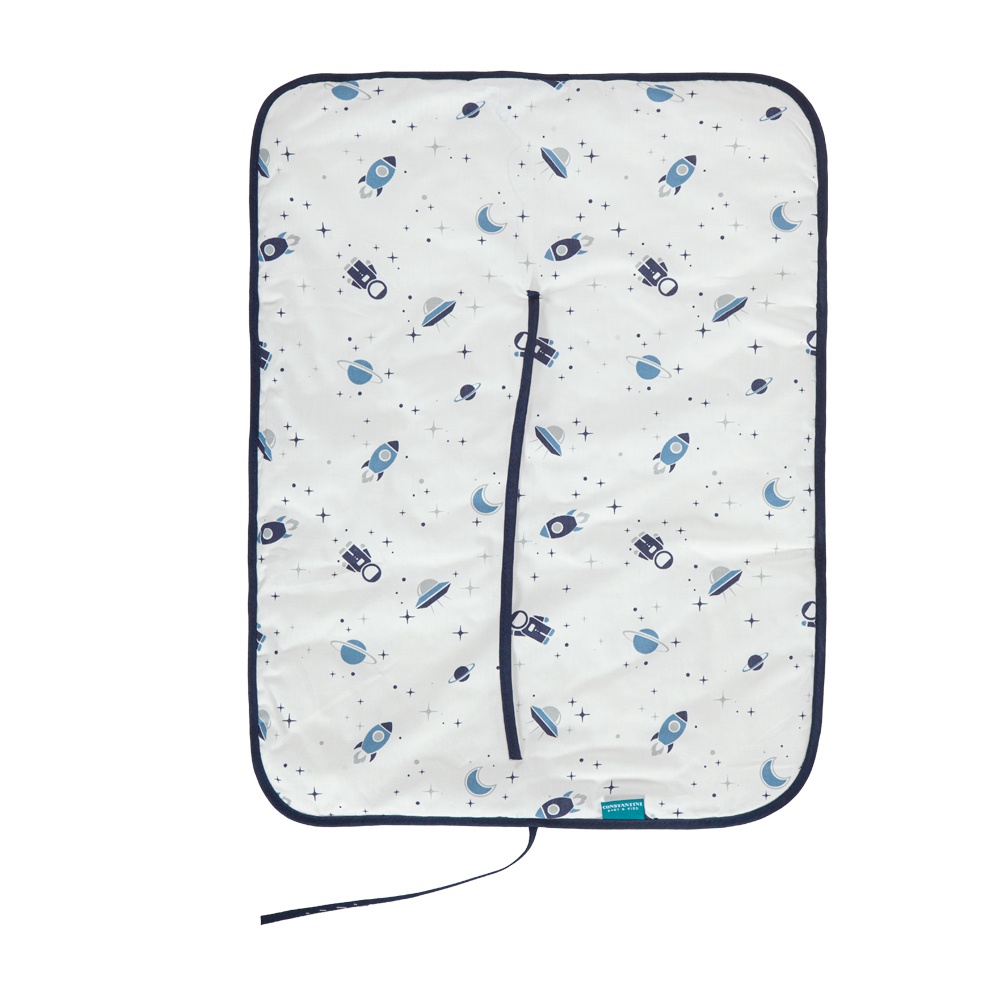 Trocador Portátil Dobravel 100% algodão Percal Estampado e Liso para Bebe Coleção Moderninhos