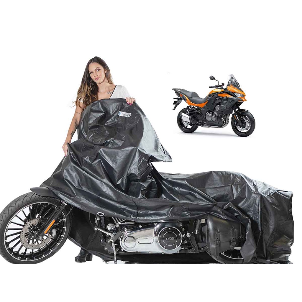 Capa Cobrir Moto Impermeável Kawasaki Versys 1000