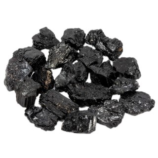100g De Pedra Bruta Turmalina Negra Natural