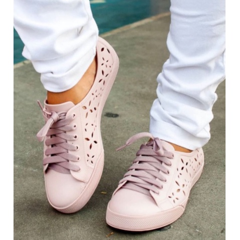 Tênis Feminino Barato Casual Nicole Enfermagem Original Barato Siliconado Plástico Janahina Morena