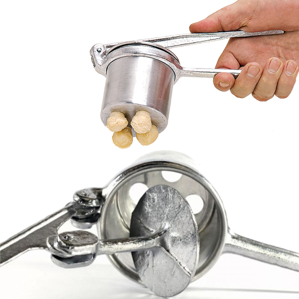 Nhoqueira Espremedor De Nhoque Macarrao Massa Aluminio Reforcado em Oferta na Shopee