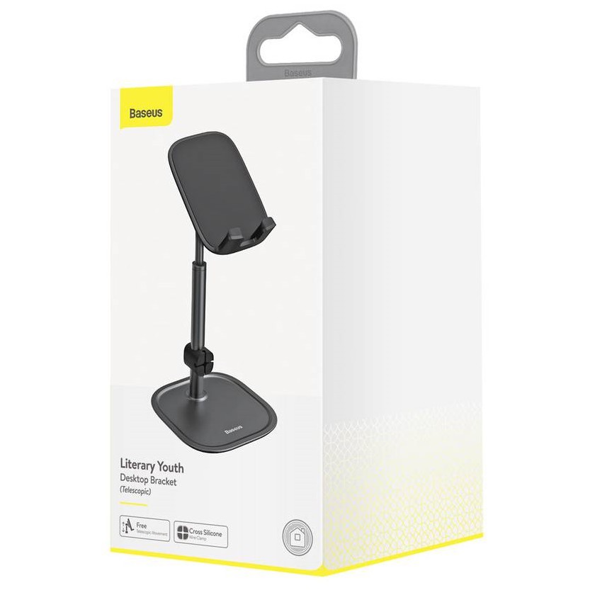 Suporte De Mesa Telescópico Baseus Para Celular E Tablet