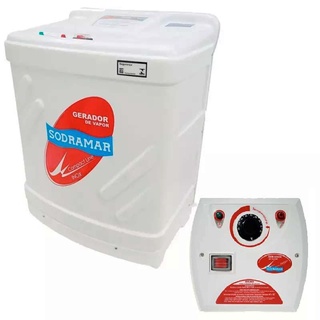 Gerador de Vapor Inox para Sauna 12,0Kw 220V c/ Quadro Analógico SODRAMAR em Oferta na Shopee