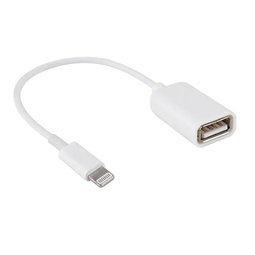 Adaptador Usb 3.0 Otg Lightning para Iphone Ipad Conecta pendrive, mouse, teclado, leitores USB