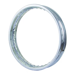 Aro Traseiro 18X185 Cromo Forte Aço Cg / Titan / Fan / Start / Ybr / Factor / Rd