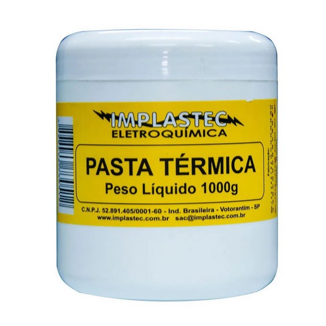 Pasta Térmica Branca Pote 1Kg