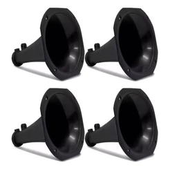 04 Corneta Longa Para Driver D250x D200 Cone Longo Preto