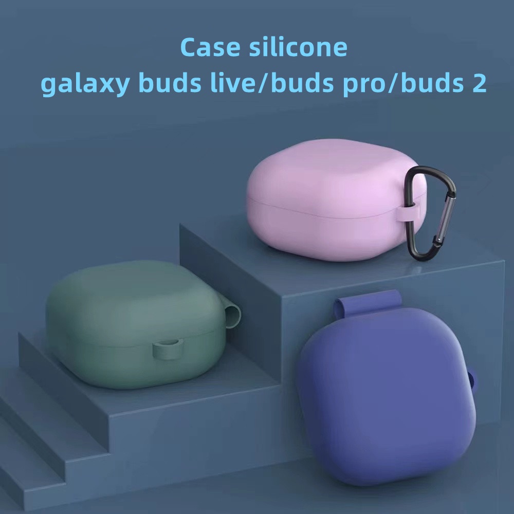 capinha case silicone para samsung galaxy buds live/buds pro/buds 2