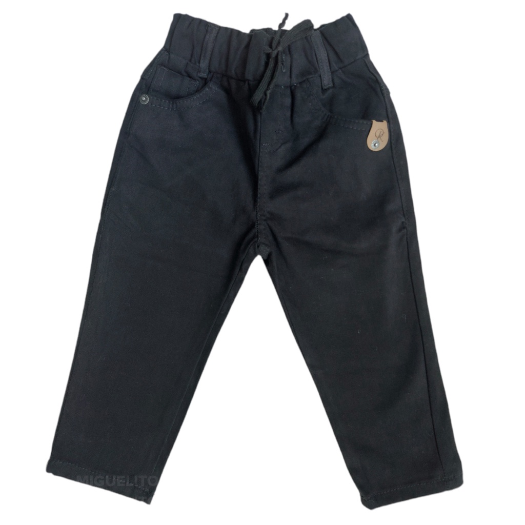 Calças Jeans Sarja Infantil Menino 1 A 10 Anos Varias Cores Pronta Entrega