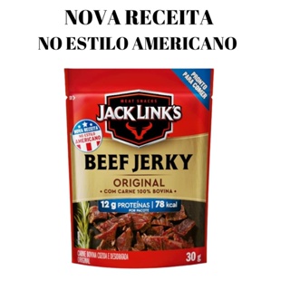 Beef Jerky Protein Snacks Carne Sabor Original Jack Links em Oferta na Shopee