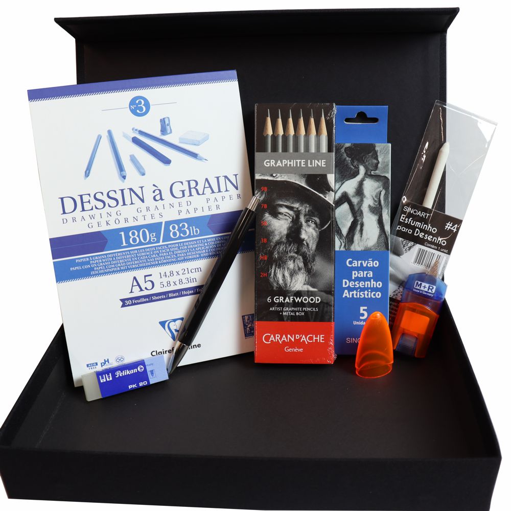 Kit Desenho Realista Completo | Shopee Brasil