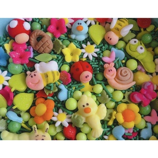 CONFEITOS PERSONALIZADOS SPRINKLES JARDIM ENCANTADO- 50g