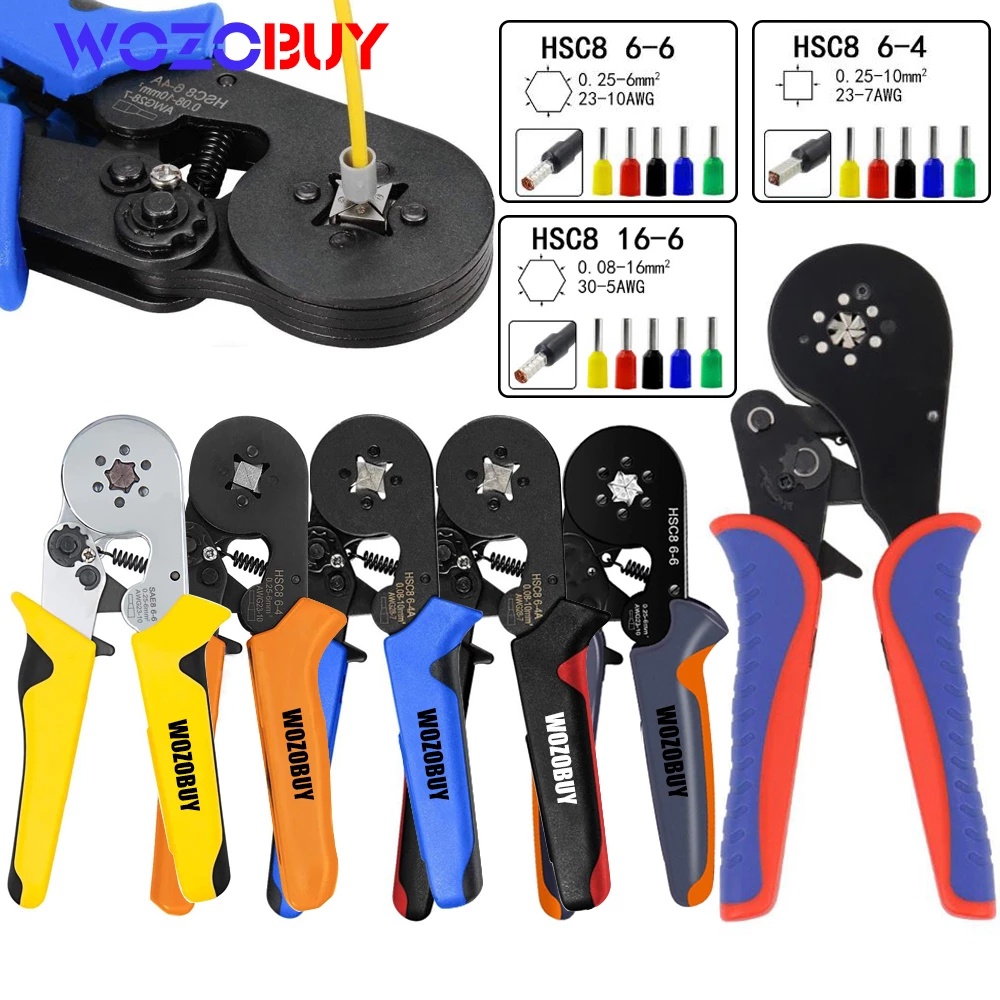 Ferrule Crimping Tool Kit, Wire Crimping Tool Kit Crimper Plier Set