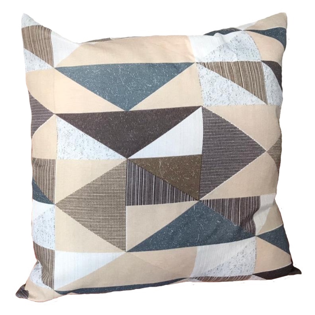 Capa de almofadas 45x45 lisa e estampada  com ziper invisível decoração para sala e quarto em Oferta na Shopee