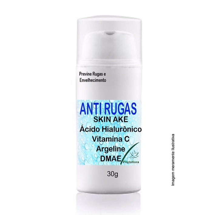 Creme Para o Rosto Rejuvenescedor -Pele Linda- Acido Hialurônico - Anti Rugas - Tensor -Firmador -30ml