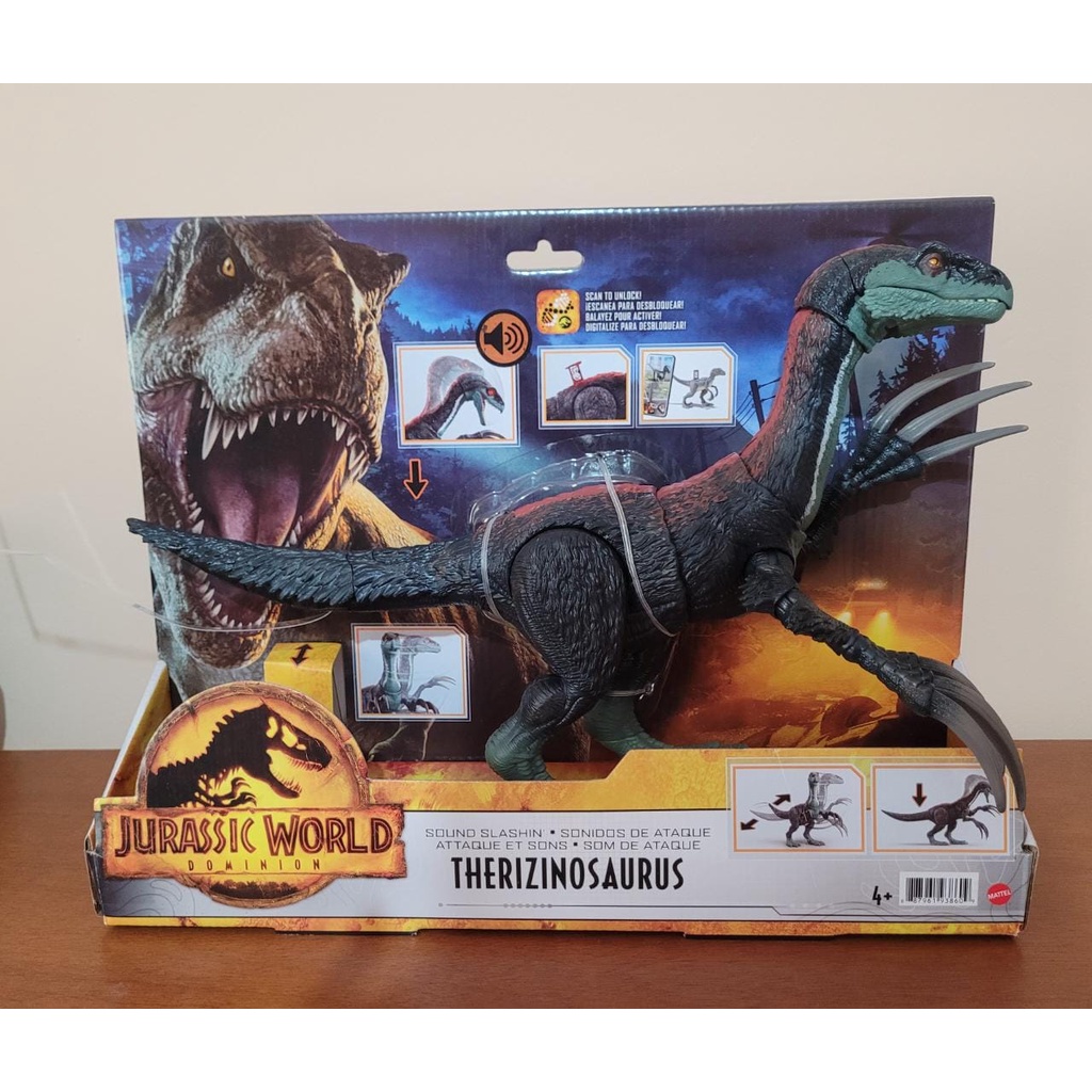 Therizinosaurus jurassic world dominion mattel shopee brasil