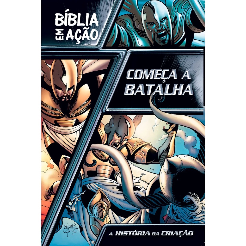 Bíblia em Ação Quadrinhos | Começa A Batalha em Oferta na Shopee