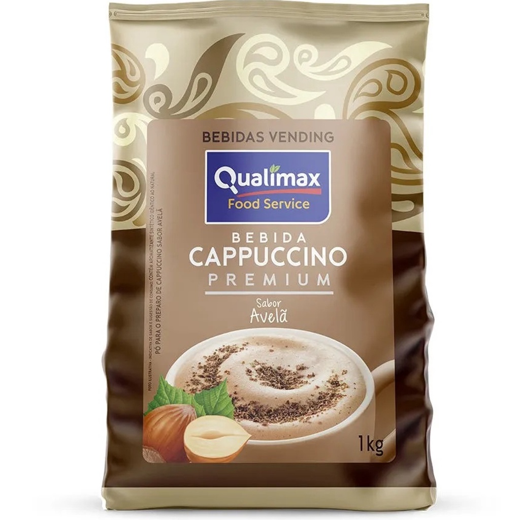 Bebida Cappuccino Qualimax Avelã - Kg