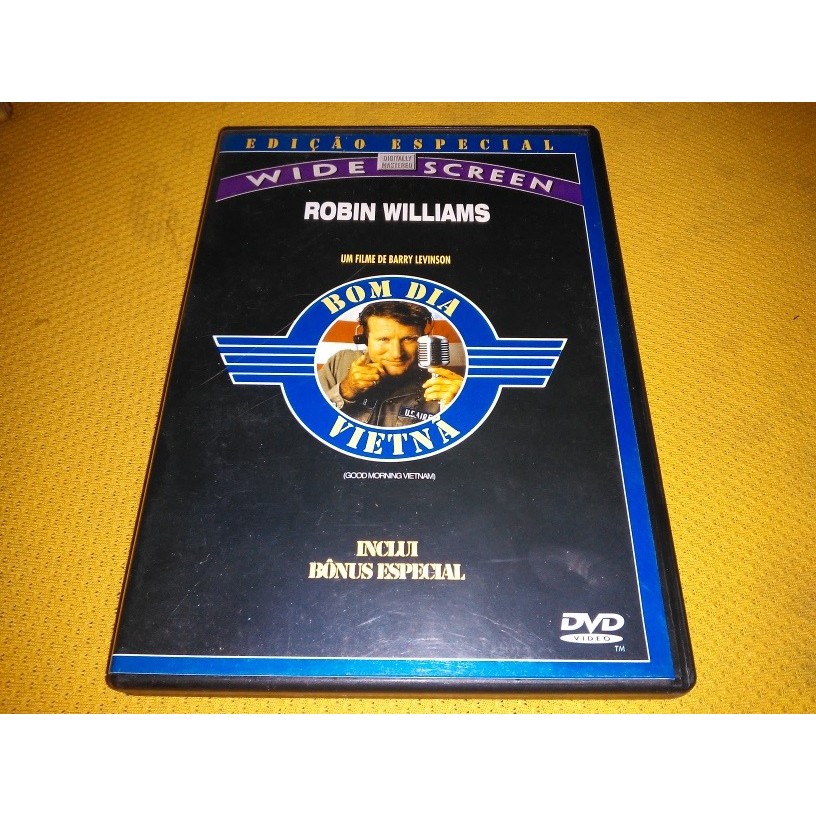 Dvd Bom Dia Vietnã Usado Bom Estado Original Raro Legendado | Shopee Brasil
