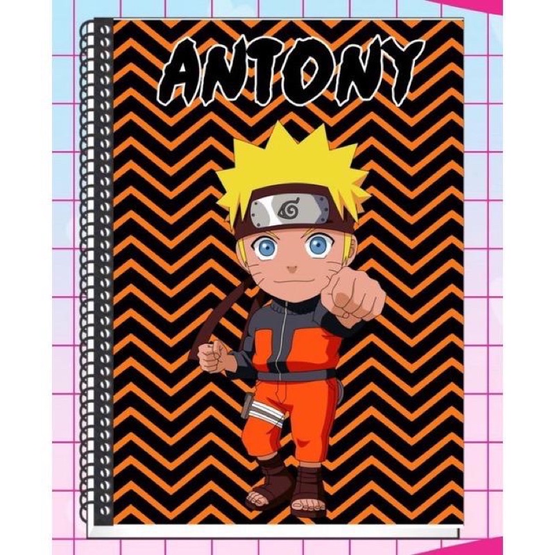 Adesivo Para Capa De Caderno Naruto Personalizado Desenho Shopee Brasil