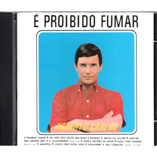 Cd Roberto Carlos - É Proibido Fumar [1964]