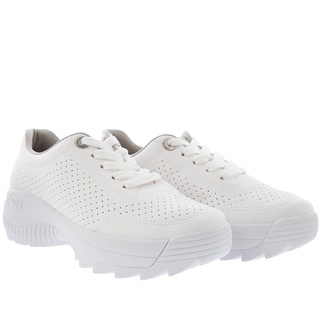 Tênis Via Marte Chunky Detalhe Perfuros Branco