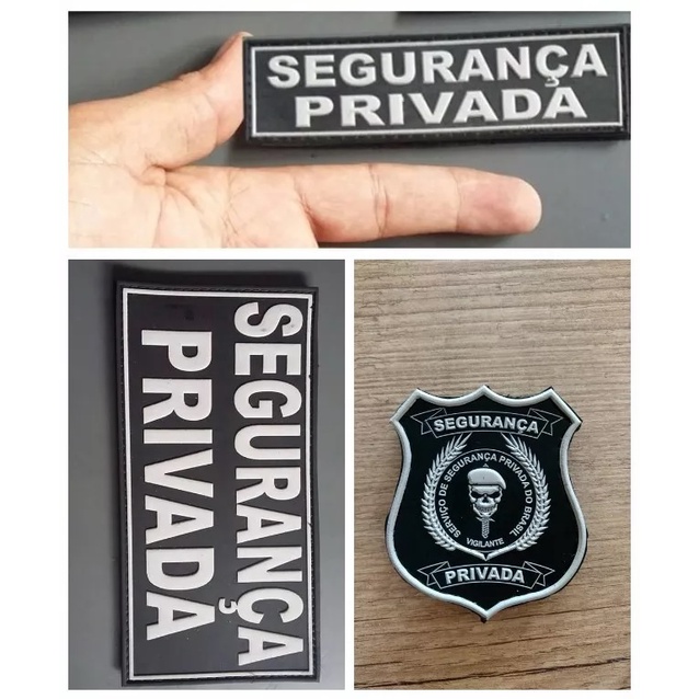 Kit Completo Emborrachado Segurança Privada