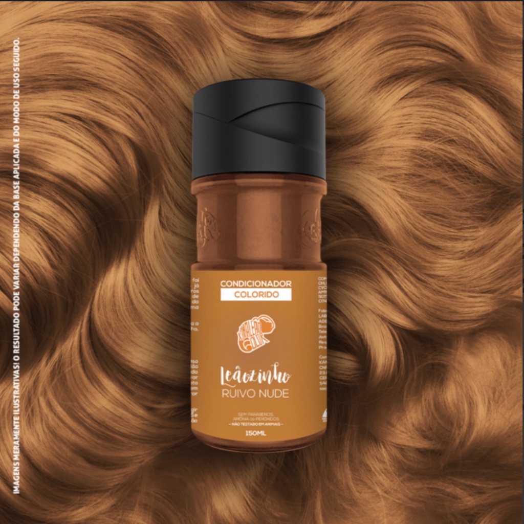 🧴 Condicionador Leãozinho Ruivo Nude 150Ml - Kamaleão Color ✨
