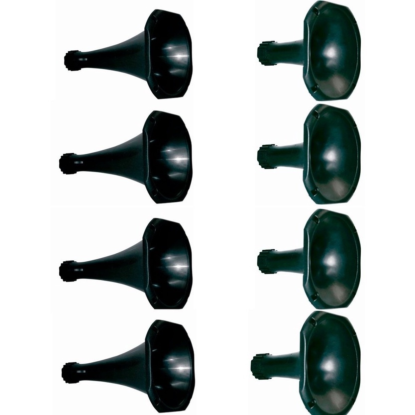 Kit 4 Corneta Longa Ou Curta Cone De Plastico Para Drivers em Oferta na Shopee