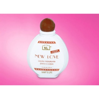 New Love loção hidratante corporal