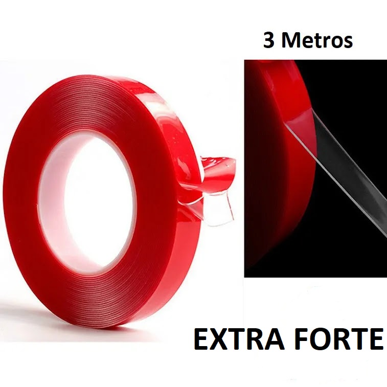 Fita Dupla Face Profissional Extra Forte Silicone 90mm X 3m Ys2507 1 Shopee Brasil 7494