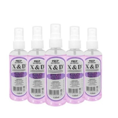 Prep  120 ML XED Bactericida Para Cuidados da Unha