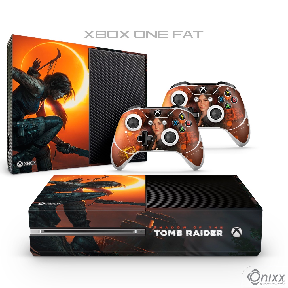 Skin XBOX ONE FAT Adesiva Tomb Raider