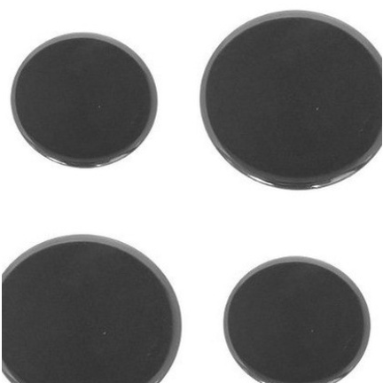 Kit 4 Tampinha Fogão Eletrolux 56seq 52sx 56dm Sp Espalhador 2gd 2pq