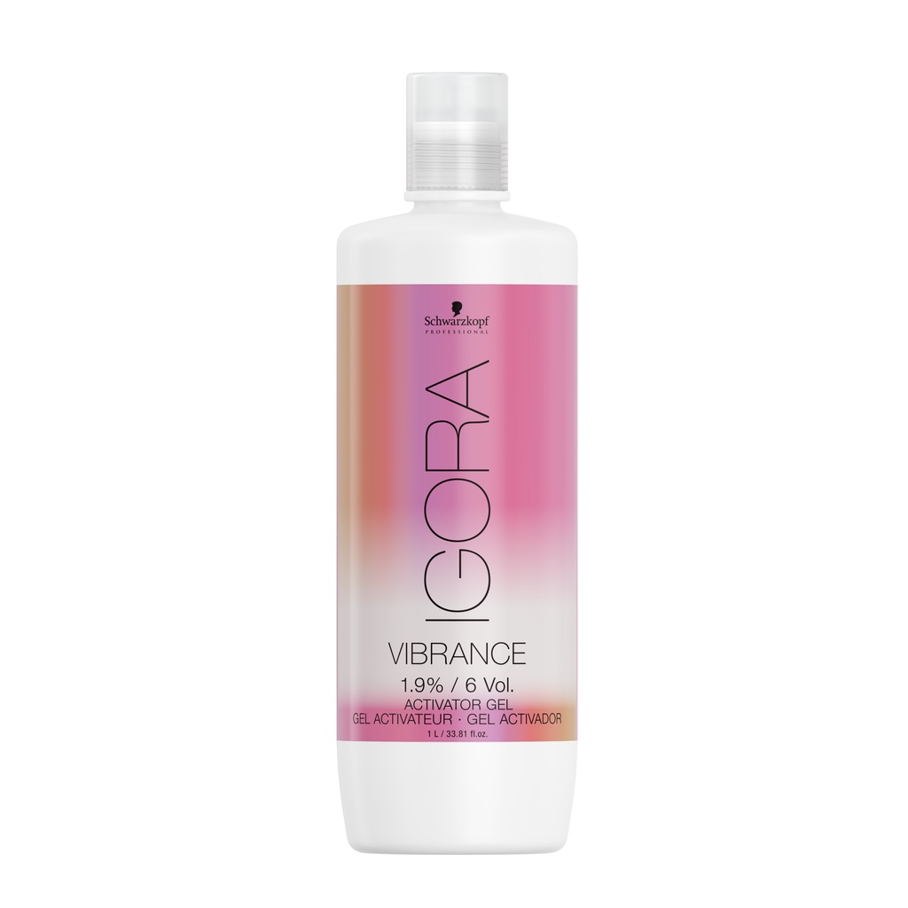 Loção / Ox Gel/Creme Igora Vibrance 1000ml Schwarzkopf - escolher volume 1,9% = 6 Volumes / 4% = 13 Volumes