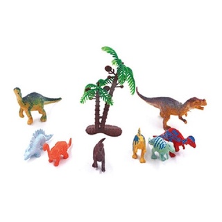Kit Animais e Dinossauros Em Miniatura de brinquedo  - Dinossauros!