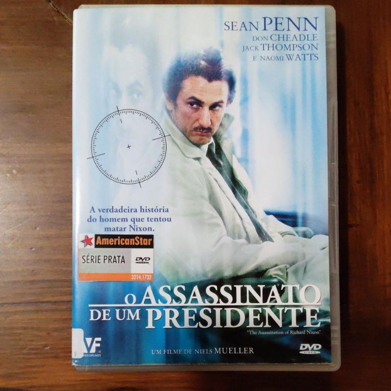 DVD Original O Assassinato de Um Presidente Sean Penn