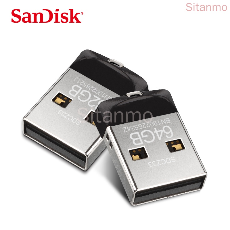Sandisk Pendrive 128GB Mini 64GB 4GB 16GB 32GB Cruzer CZ33 USB Flash Drive 2.0