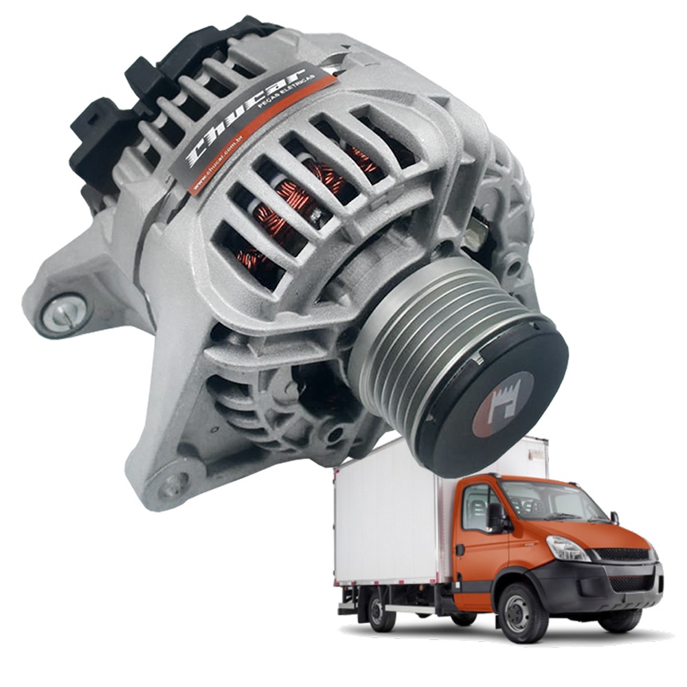 ALTERNADOR IVECO DAILY 2.8 / 3.0  35S14 (Com Polia Roda Livre)