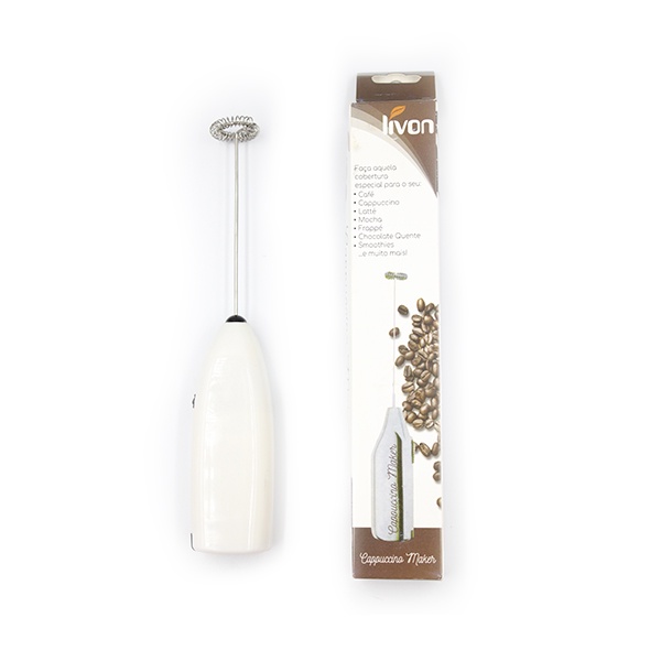 Mini Mixer Maker Misturador Elétrico De Cappuccino Chá Café Bebidas Quentes E Bate Ovos
