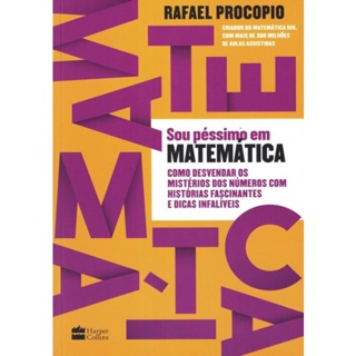 Livro - Sou Pessimo Em Matematica em Oferta na Shopee