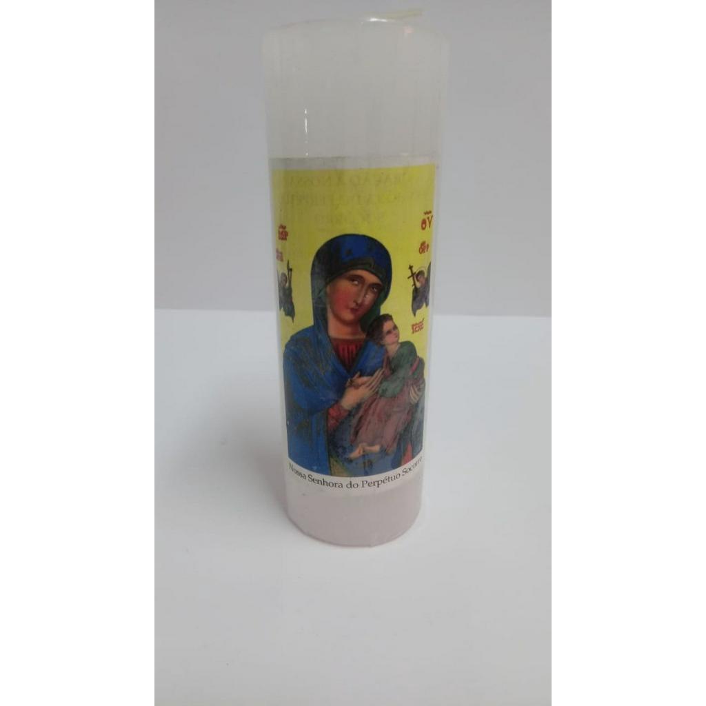 Vela De 7 Dias 260g  Nossa Senhora Do Perpétuo Socorro REF:036H