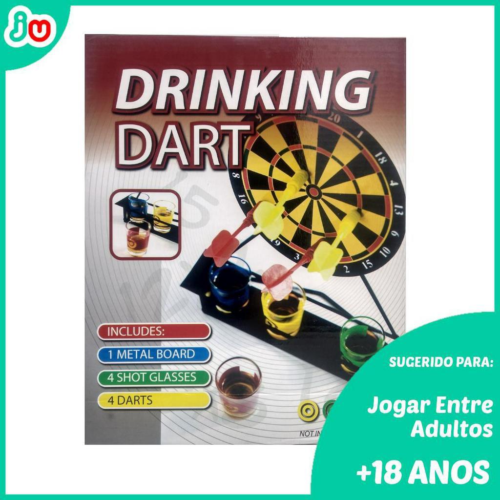 Kit Jogo Drinking Dart - Dardos c/ copos de shot | Shopee Brasil
