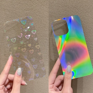 Cartão Laser Gradiente Compatível Para IPhone 15 14 13 12 11 Pro Max Xs XR 8 7 13 14