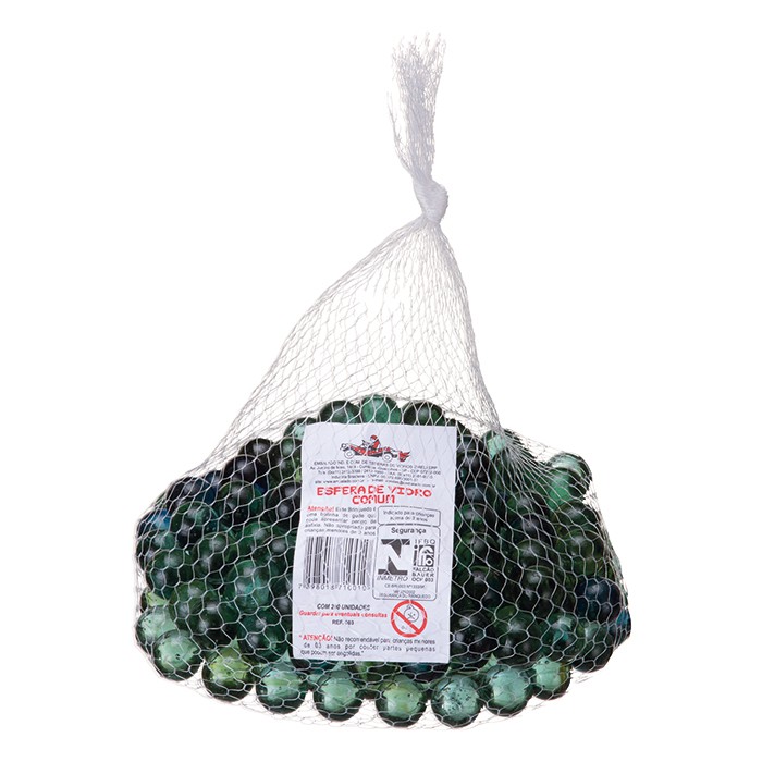 Bolinha De Gude Comum Pacote C/600 Unidades