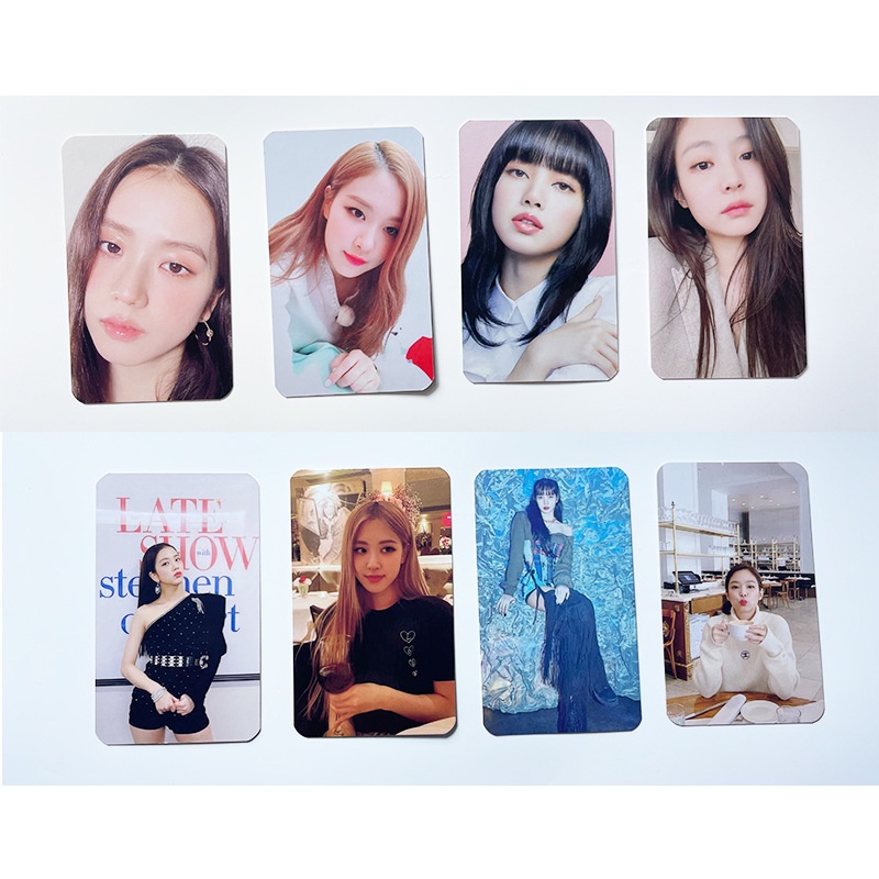 Zhenzhiao Kpop EXO GOT7 NCT Lisa Jennie JISOO Rose Mini Phoo Card Poster Lomo Card Photocards Choisissez le type 2020 h04 30 pièces/Set de carte photo 