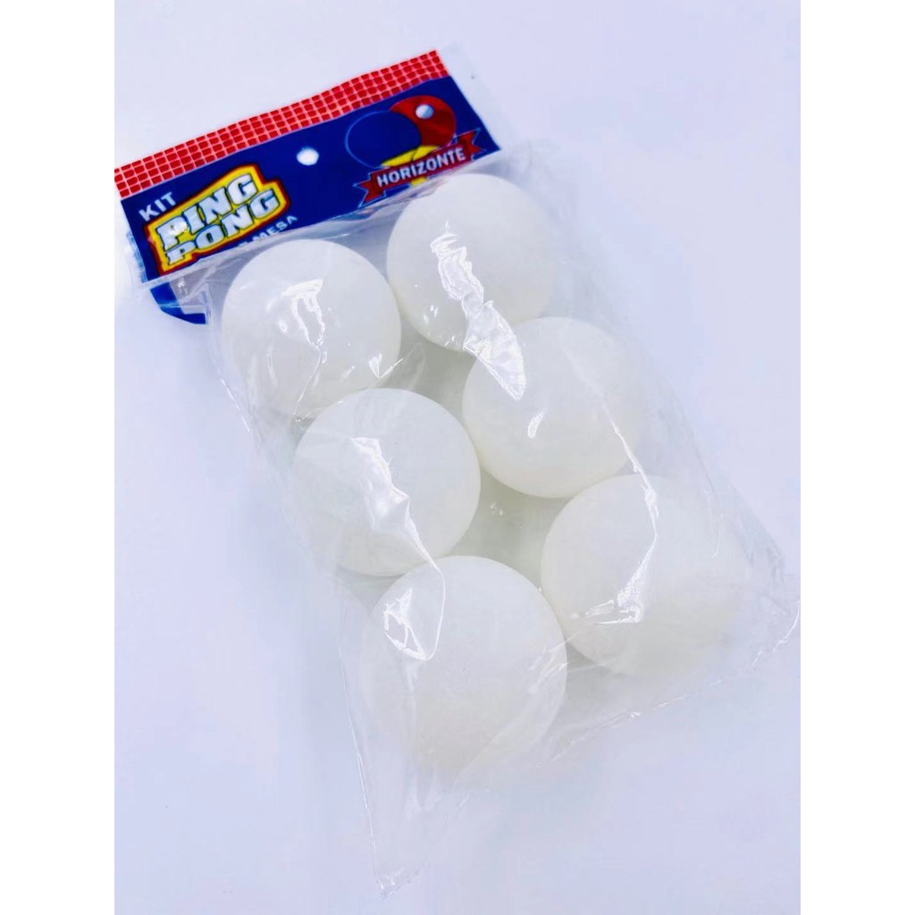 Bolinhas De Ping Pong Branca Pacote Com 12 Unidades em Oferta na Shopee