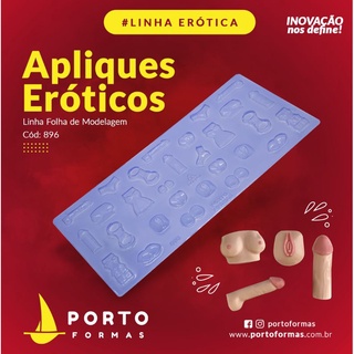 Placa Para Chocolate Apliques Eróticos Porto Formas COD: 896