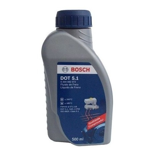 Fluido De Freio Original Bosch Dot 5 5.1 Óleo De Freio