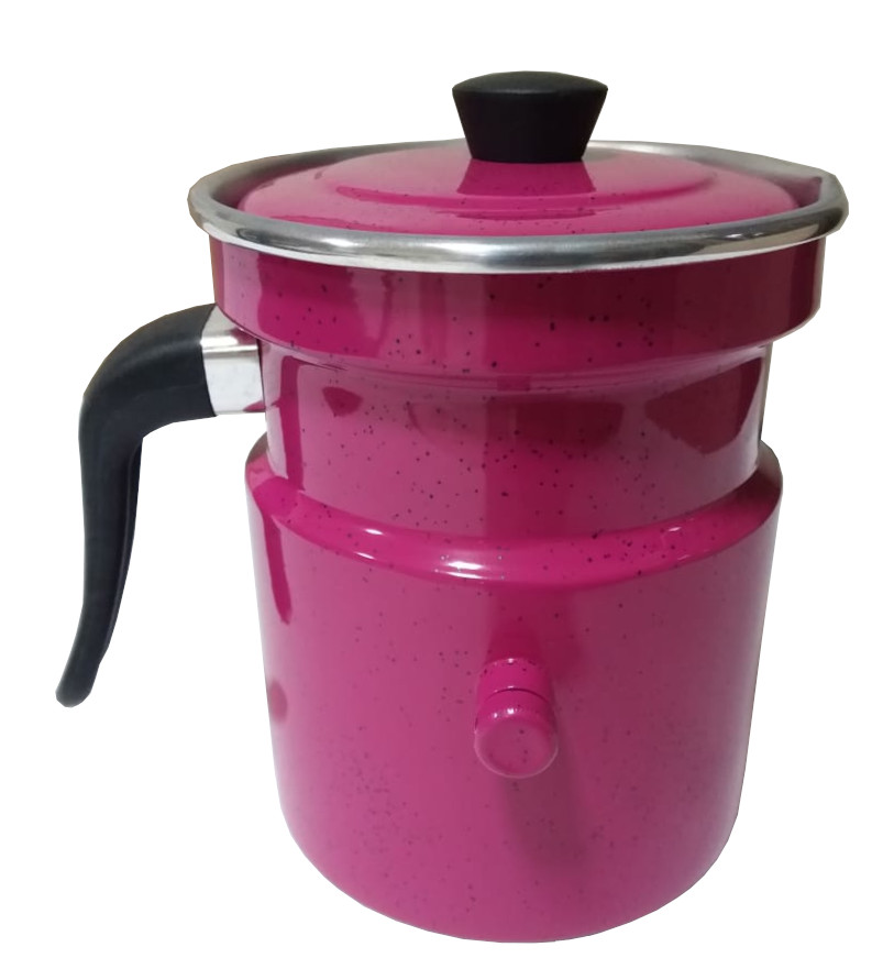 Leiteira Fervedor Com Apito Rosa Pigmentada 1.6L Belmar